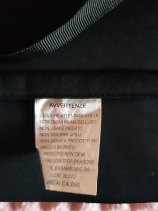 Загряваща възглавничка с вибрации за кръст и гръб