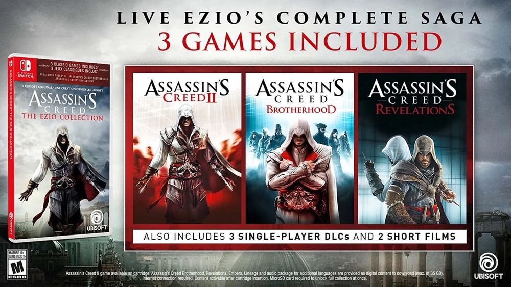 Assassin's Creed The Ezio Collection Nintendo Switch