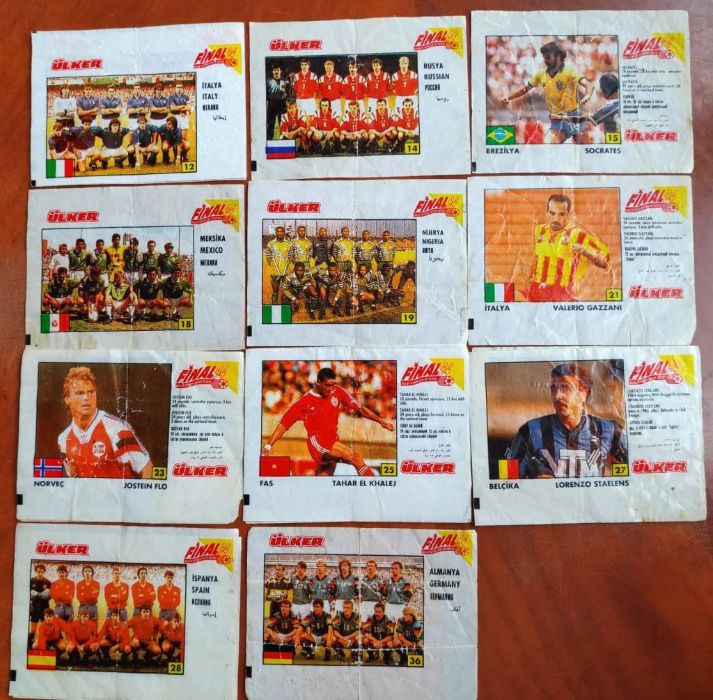 Картинки от дъвки Final / CinCin Futbol / Cup 94