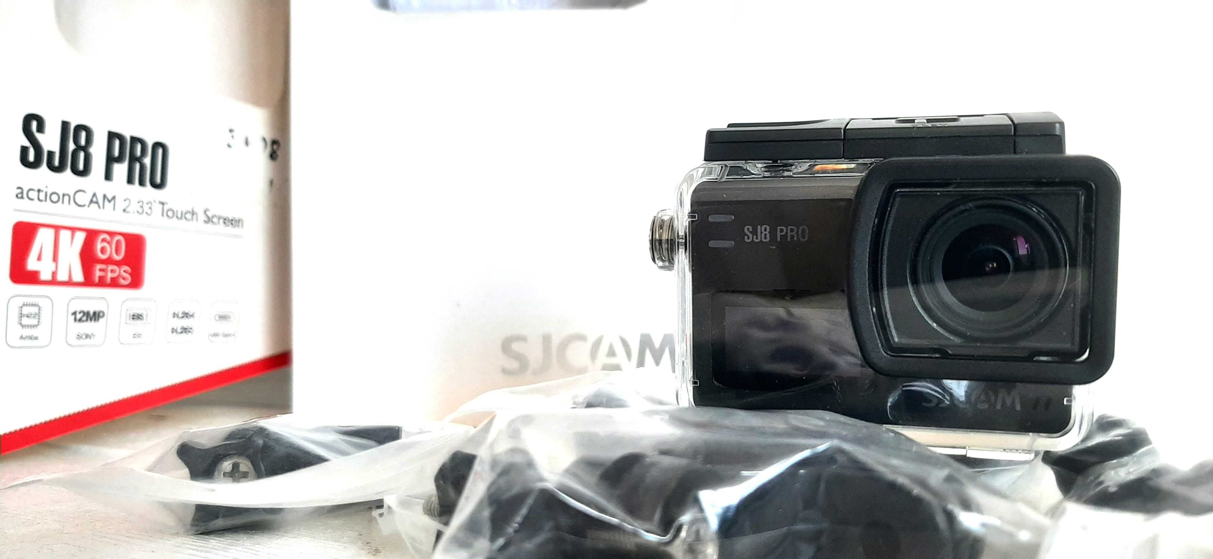 SJCAM SJ8 PRO, 4K 60fps, Ambarella H22S85, Черен