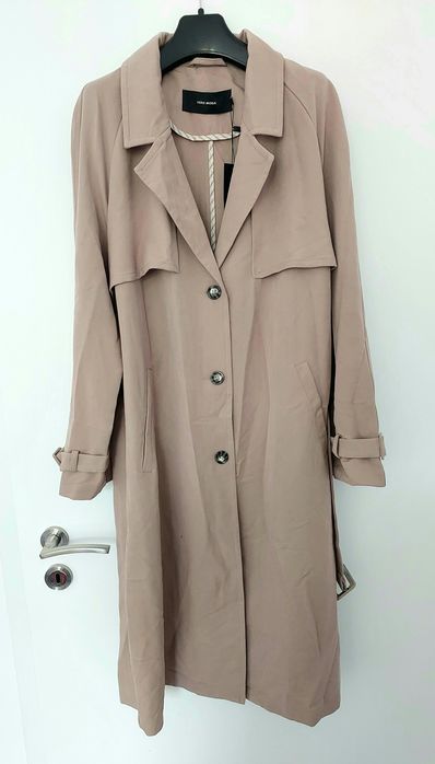 Palton trench bej Vero Moda