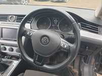 Volan Piele 3 Spite cu Comenzi Fara Airbag Volkswagen Passat B8 2014 - 2023 [K4723]