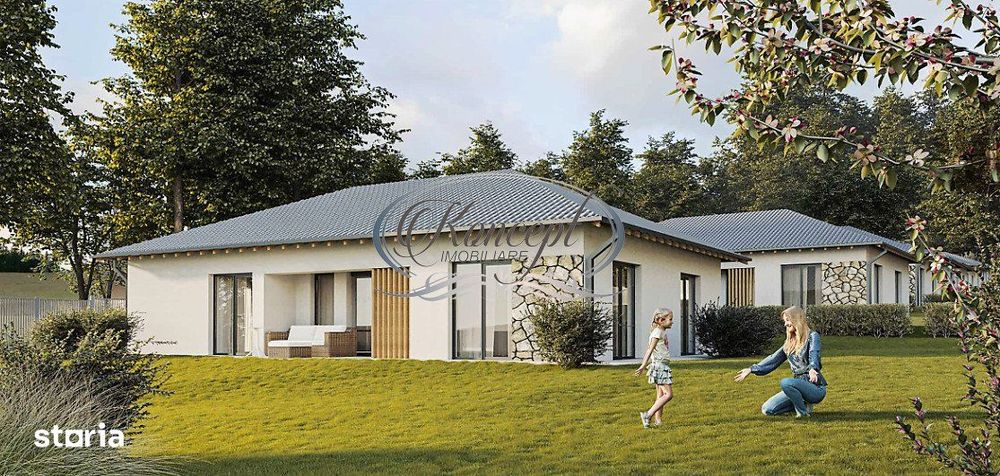 Casa individuala pe un nivel, in Popesti