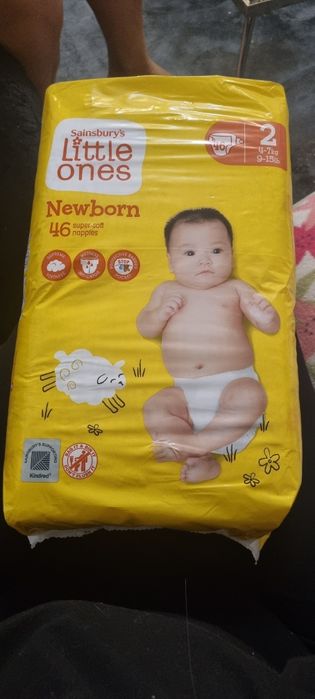 Scutece Little Ones • Mărimea 2 • 46 buc • Noi