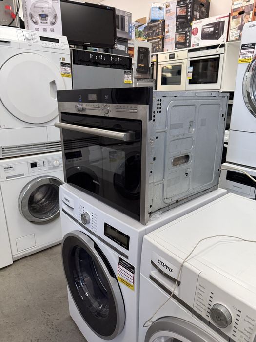 Комбинирана вградена микровълнова фурна Siemens