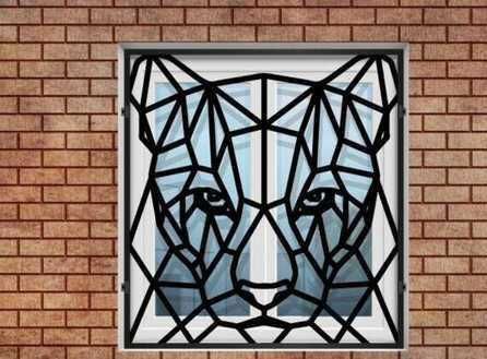 Красивые и надёжные оконные решётки с точной лазерной резкой