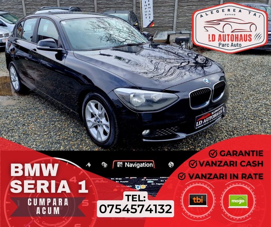 Bmw Seria 1-2012 Parc Auto Rate sau Cash