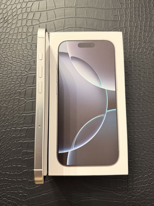 Iphone 16 pro , 128gb , White , full box , Garantie emag