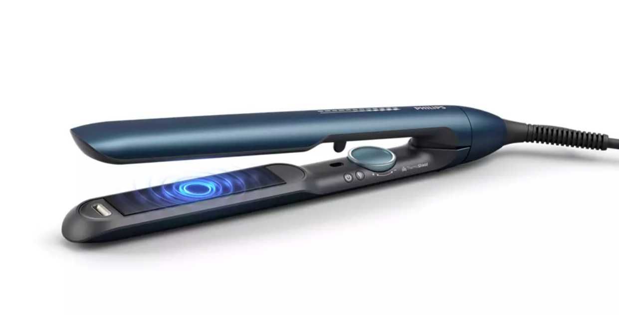 Преса за коса Philips Prestige BHS732/00, Технология ThermoShield