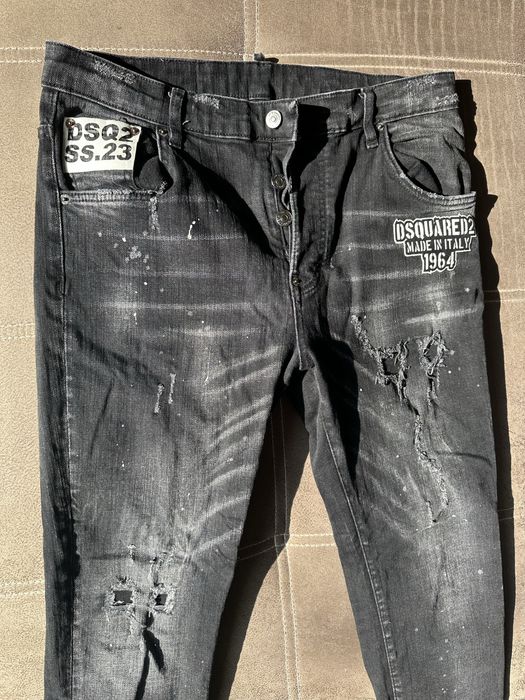 Черни дънки DSQUARED2