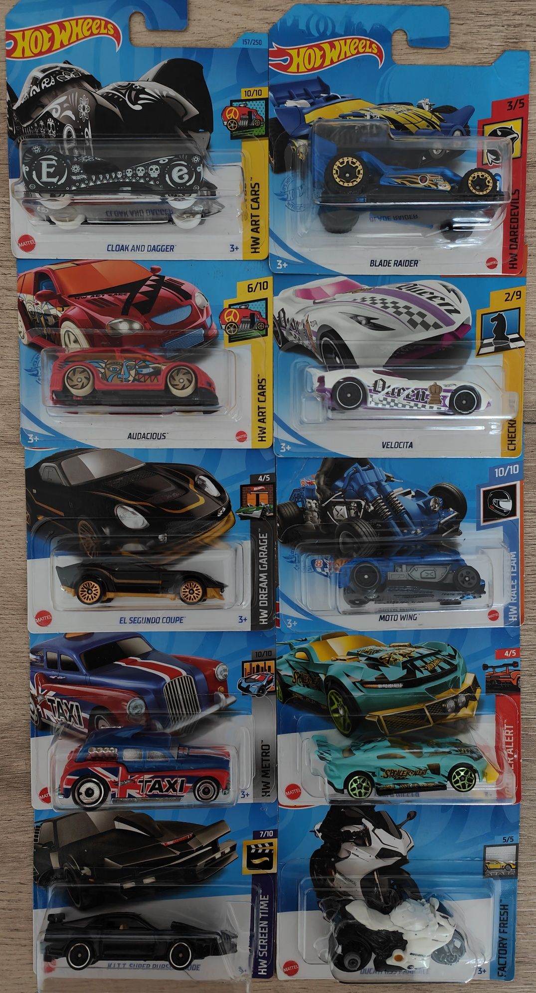 Hot Wheels колички 1/64 - НОВО 2015-2023г