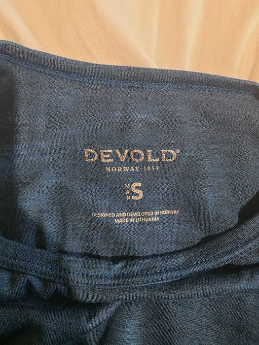 DEVOLD Breeze Merino Wool Мъжка Блуза Джърси С Дълъг Ръкав Раз.S,M