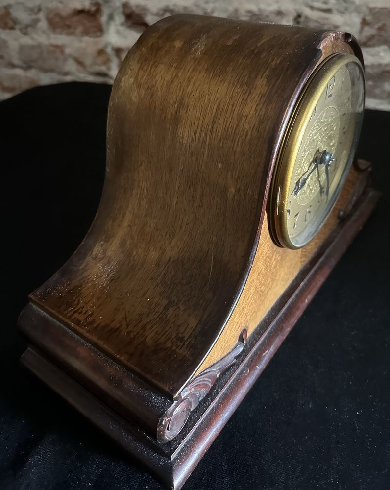 Ceas vintige cu pendul! Mecanic , Functional! Ani 1920-1940!!