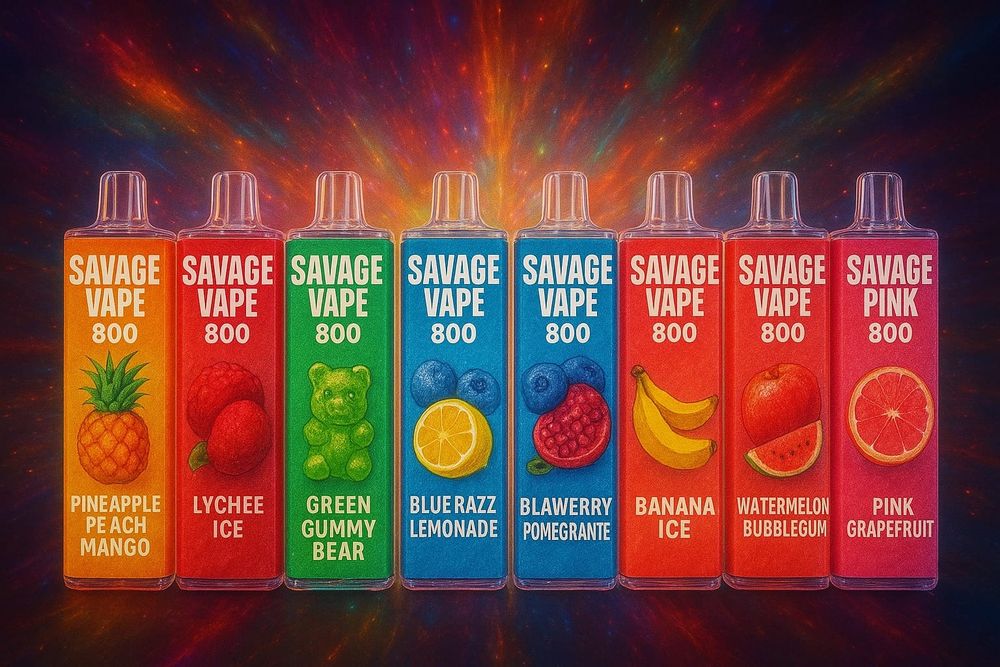 Pachet 10 Bucati Vape 600 Puffs Crystal Arome Wow