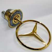 Sigla / Emblema Metalica GOLD pentru Capota Mercedes