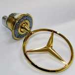 Sigla / Emblema Metalica GOLD pentru Capota Mercedes-Benz