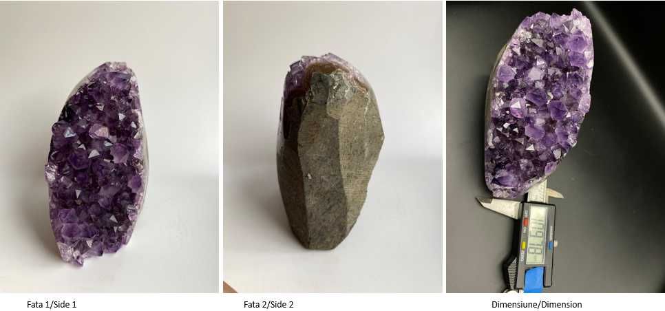 Cristale/Minerale - Ametist Geoda - set pietre semipretioase