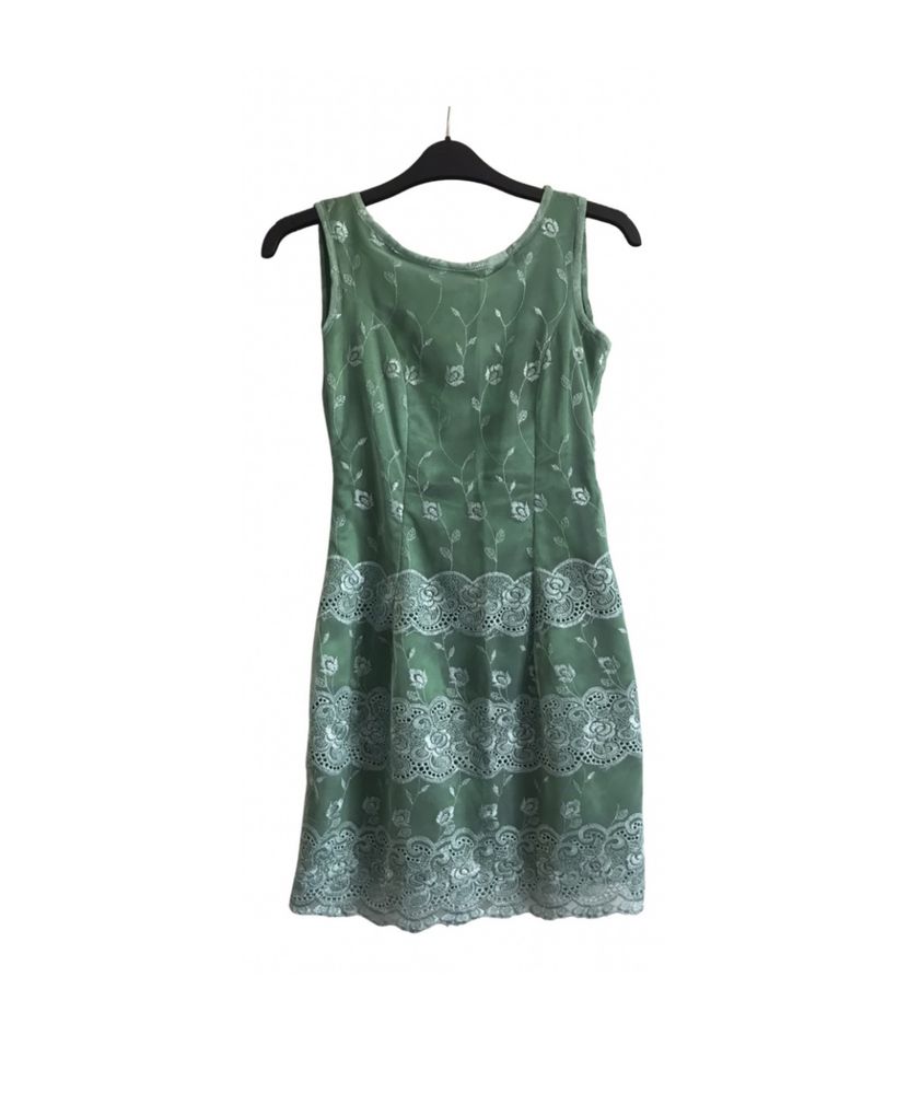 Rochie verde scurta