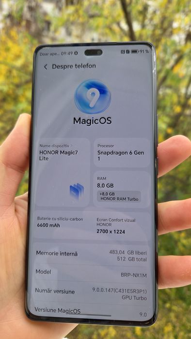 Honor Magic 7 Lite - 512gb