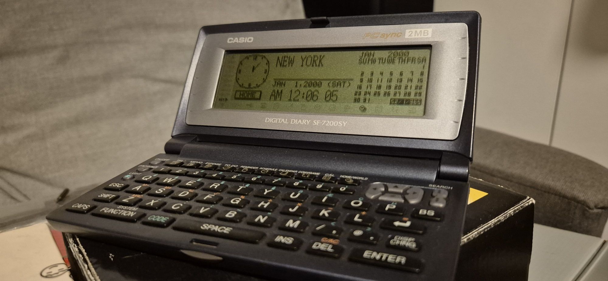 Casio Digital Diary SF-7200SY impecabil