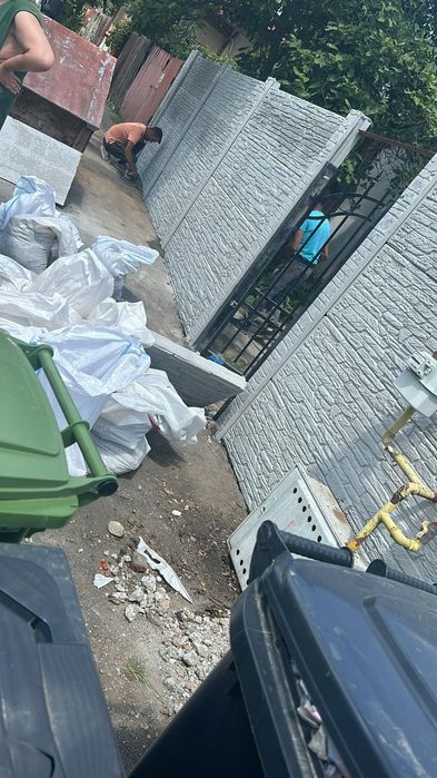 Gard din beton placi și stalpi de gard beton cu montaj