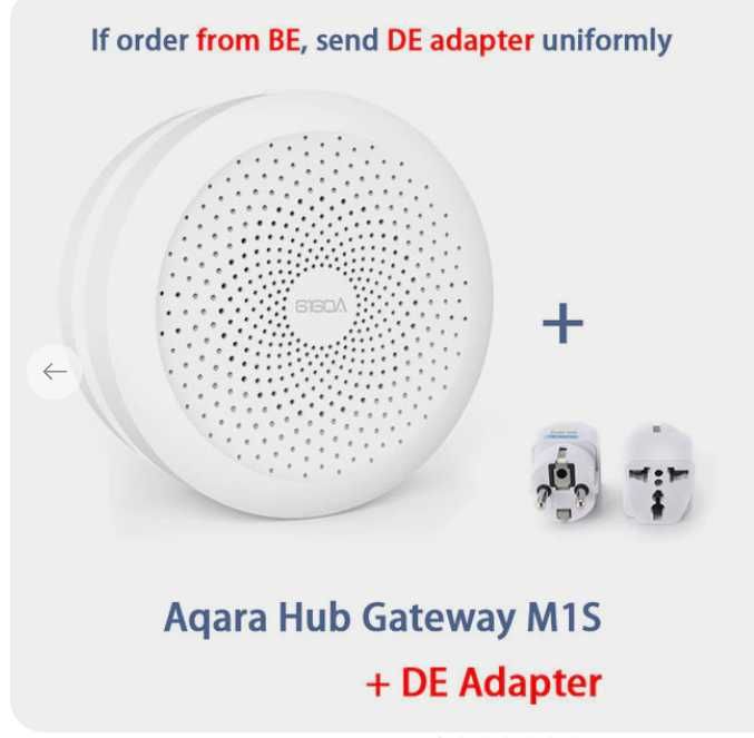 Блок управления умным домом Aqara M1S Gateway ZigBee,