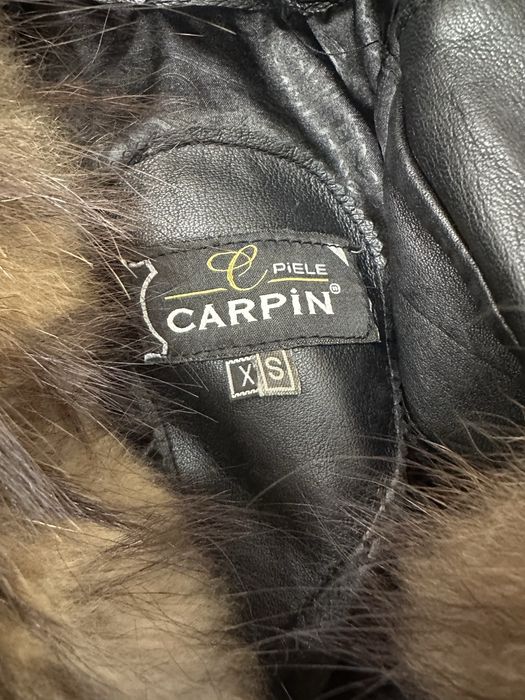 Кожено яке с яка естествена кожа