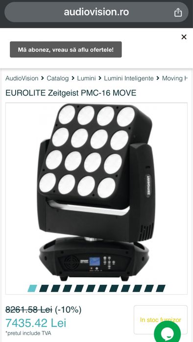 Eurolite Zeitgeist Pmc 16