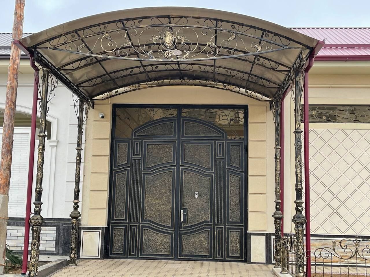 Навес, Решотка, Перила, Ограждения, Лексан. Металлоконструкция