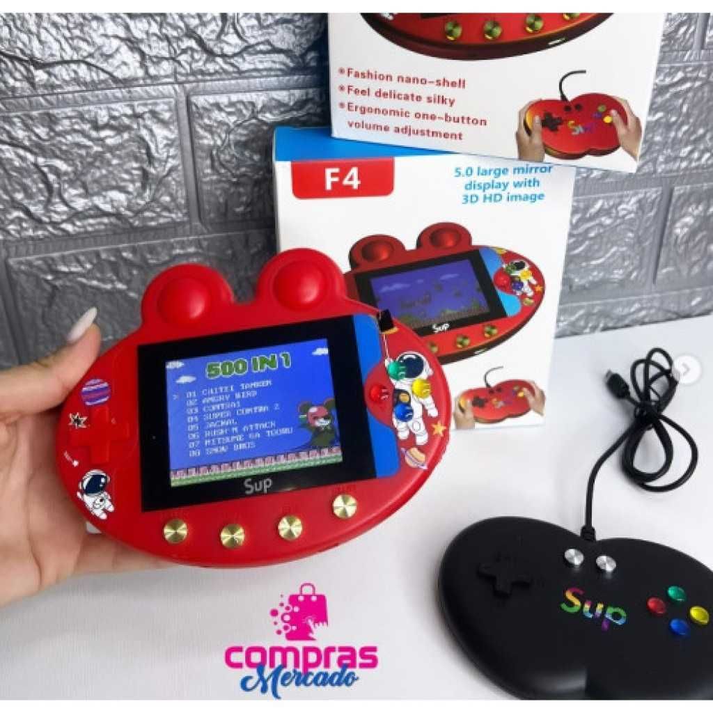 Детска конзола с 500 игри Sup Game F4