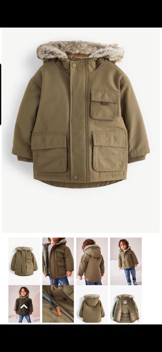 Нови Next зимно яке, космонавт, ботуши за момче