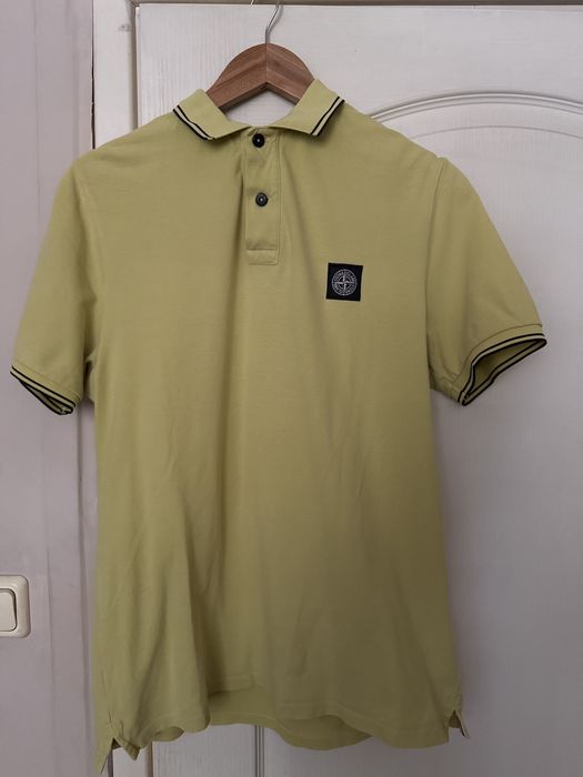 Stone Island Compass Patch Polo Shirt