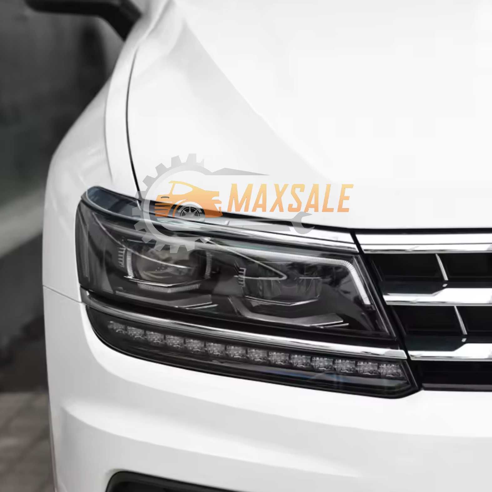 Капаци фарове Volkswagen Tiguan LED (17-18) тигуан фар лед комплект