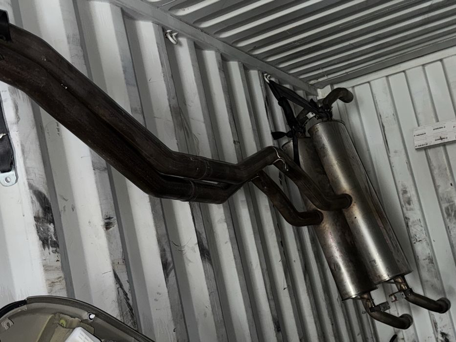 Глушитель взборе бмв х5 е70