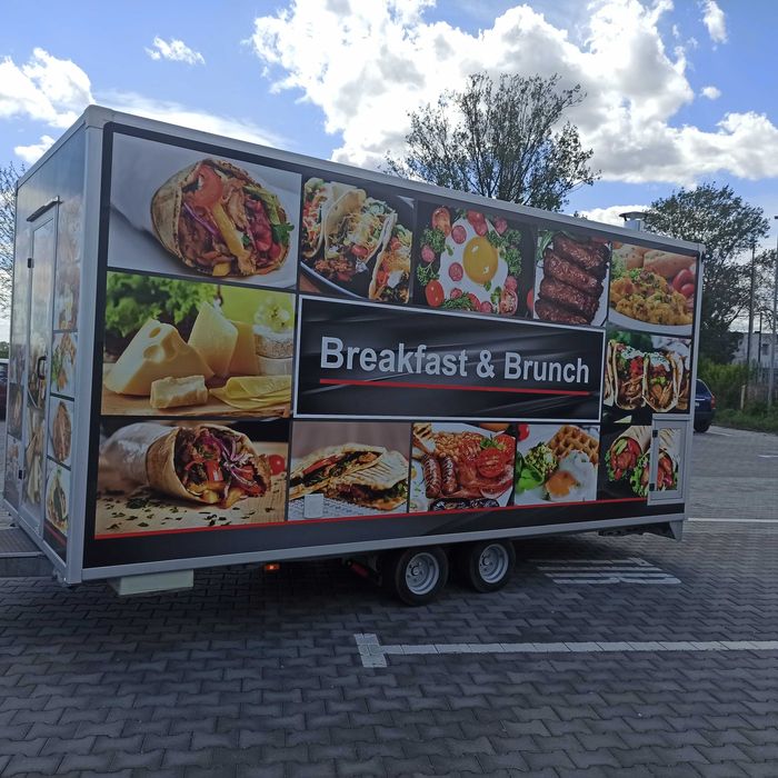 Rulotă comercială fast-food , food-track, leasing