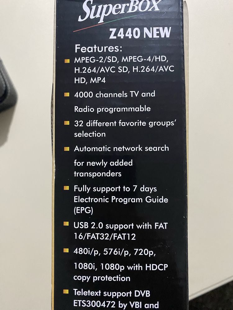 Tuner superbox z440 new