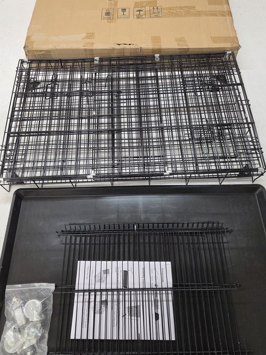 90х55х125см Голяма котешка клетка/ къща с 4 нива, стълбички и колела