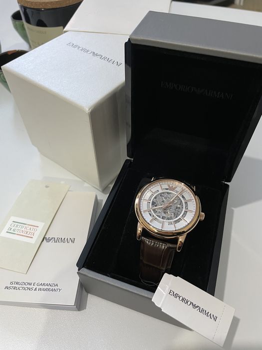 ПРОМО! Оригинален автоматичен часовник Emporio Armani Luigi Meccanico