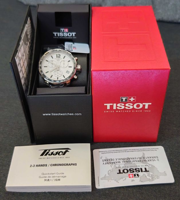 TISSOT Quickster мъжки часовник чисто нов пълен комплект 100% оригинал