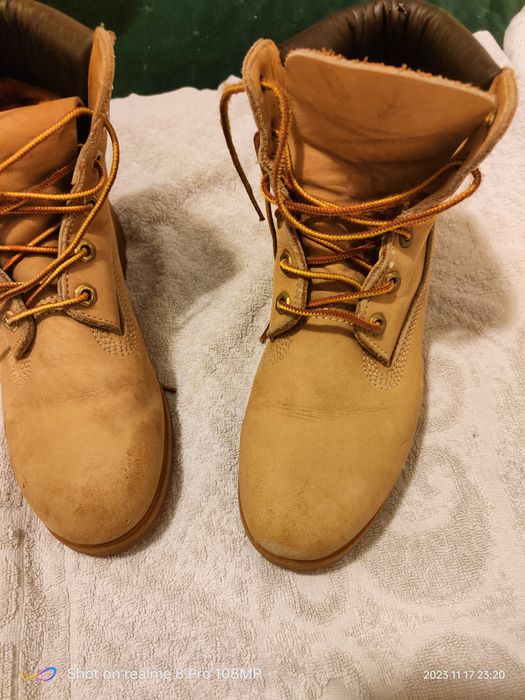 Ghete piele timberland 39