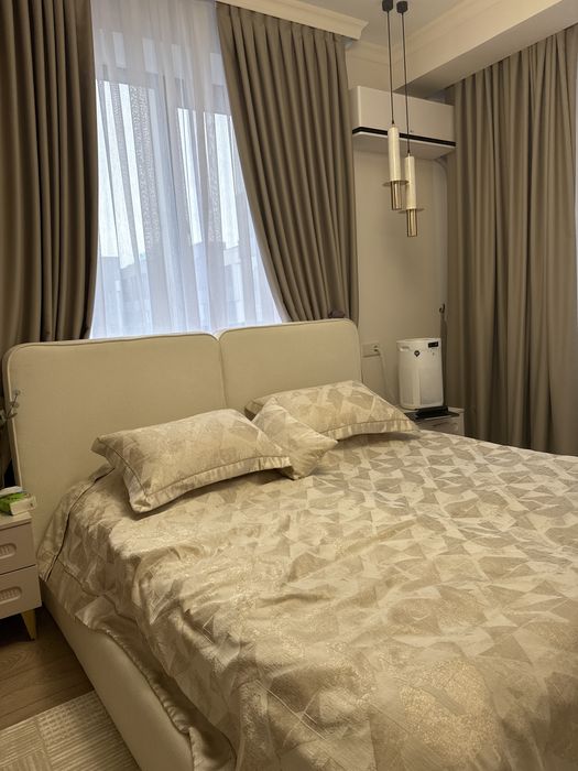 Кровать+экоматрас+наматрасник