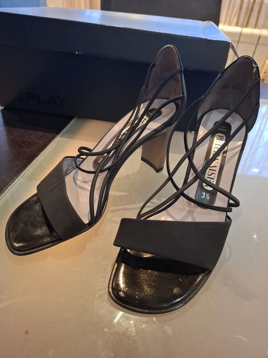 Дамски сандали черни