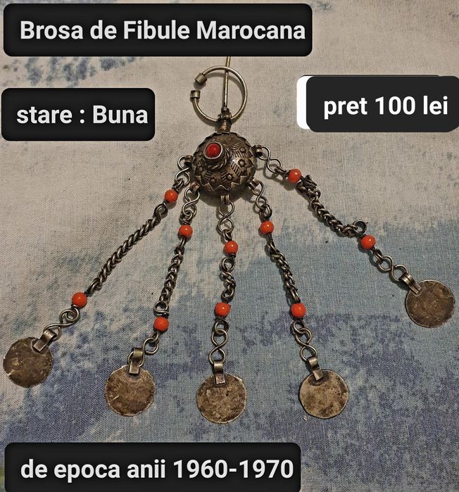 Brosa de fibule Marocana de epoca