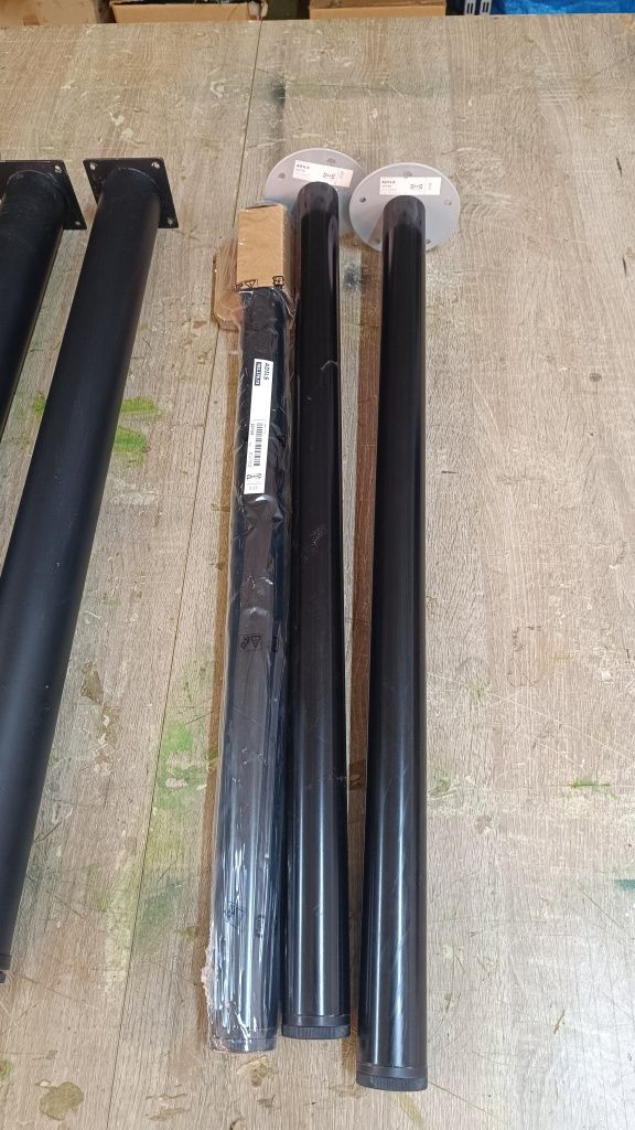 Picioare metalice pt birou / masa ikea adlis