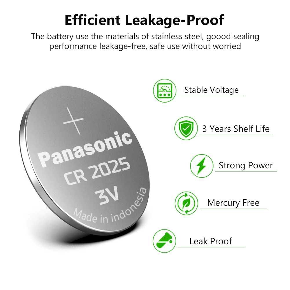 Литиевая батарейка Panasonic cr2025