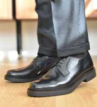 Pantofi derby 42.5 43 lucrati manual Bequem NOI piele naturala