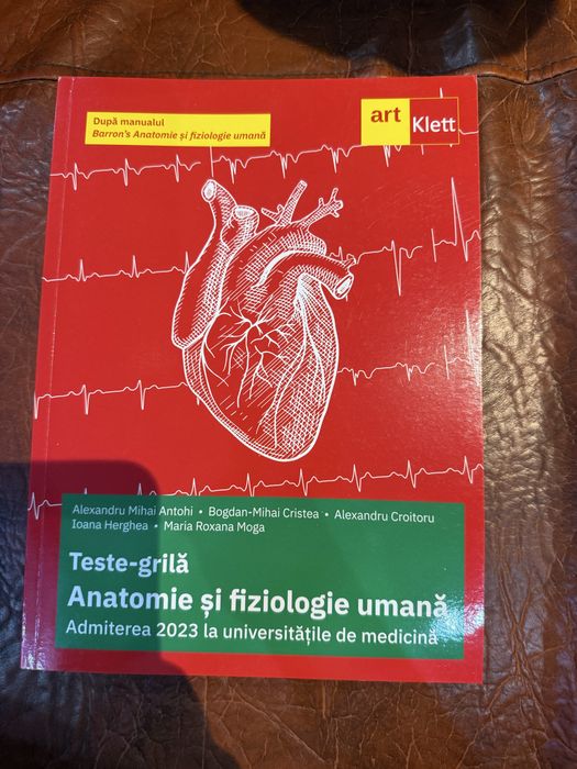 Manuale si culegeri teste admitere medicina