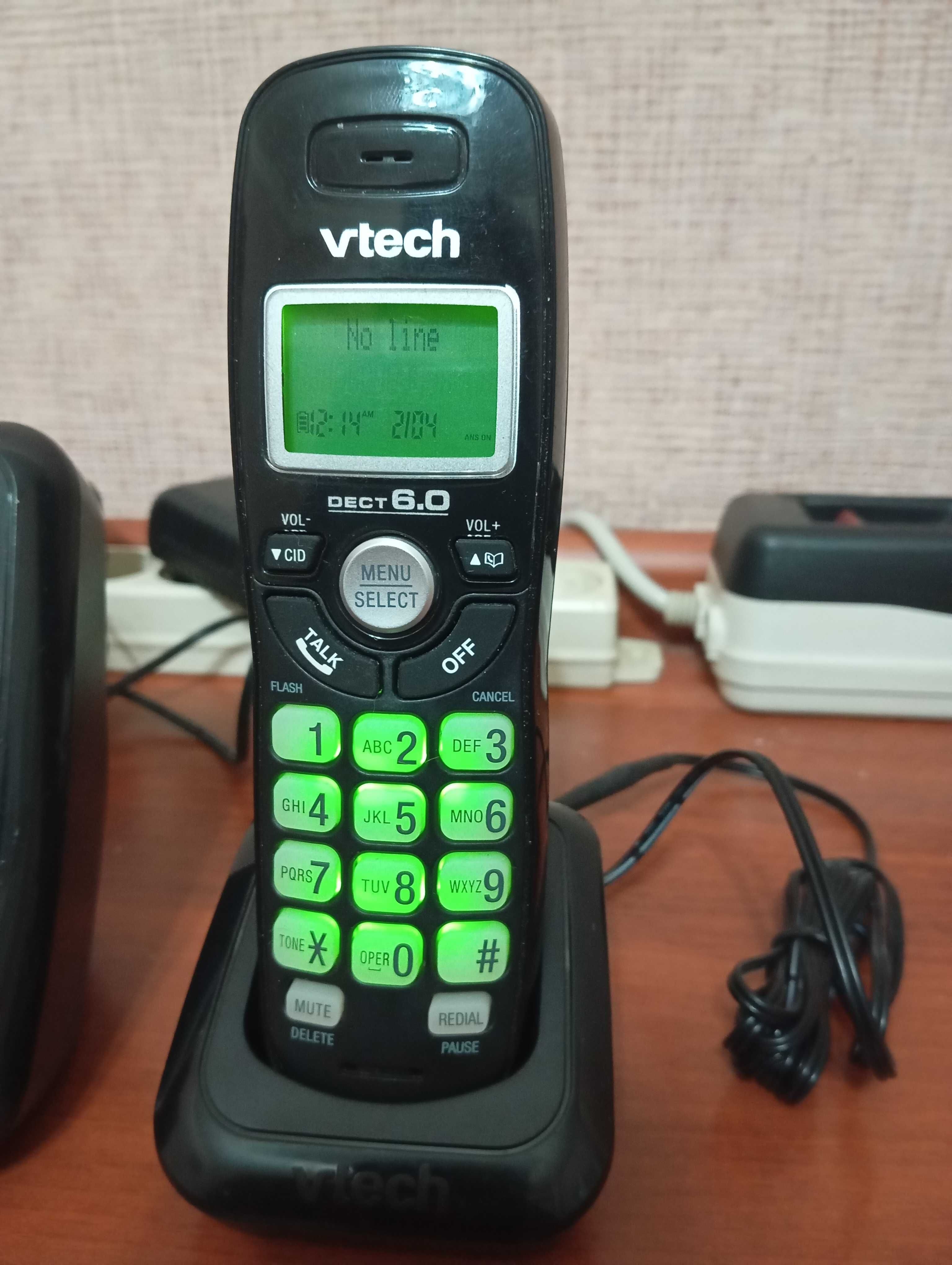 Продам радиотелефон VTECH две трубки на один телефонный номер.