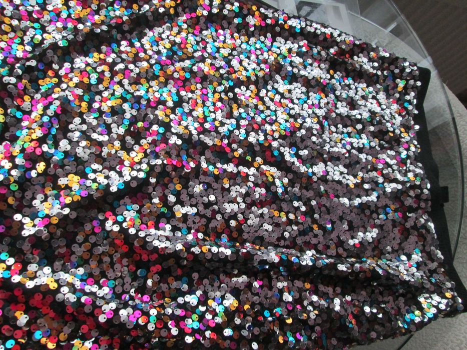 fusta  Revelion eleganta cu paiete S