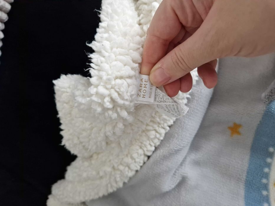 Paturica pufoasa Zara home